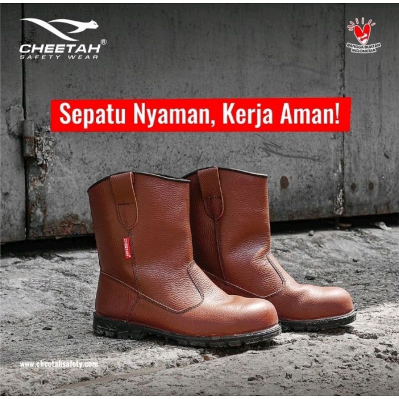 Sepatu Safety Cheetah 7288 C Original 100% - Safety Shoes Cheetah 7288 C Berkualitas