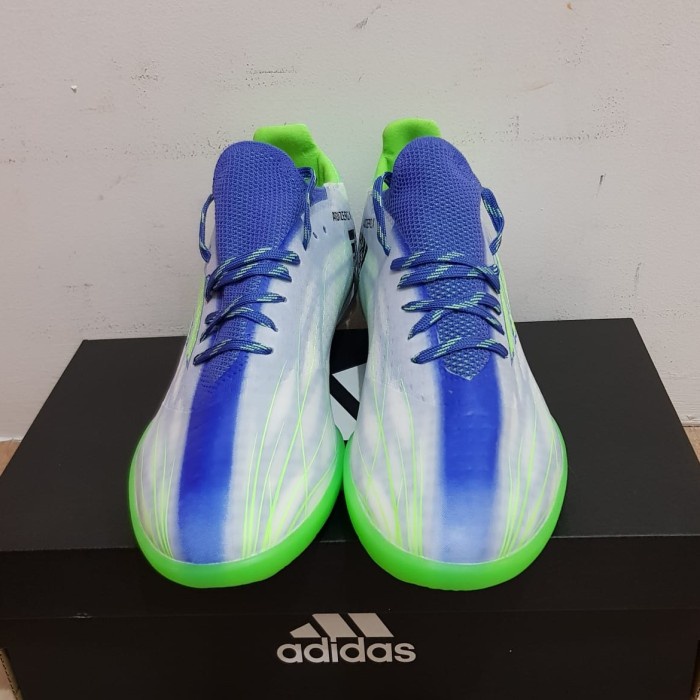 SEPATU FUTSAL ADIDAS SPEEDFLOW WHITE NAVY IC-SEPATU FUTSAL-FUTSAL