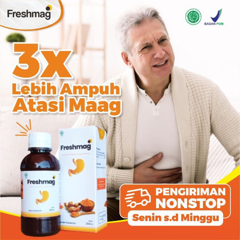 Madu fresmag Mampu mengatasi magh dan Asam lambung.