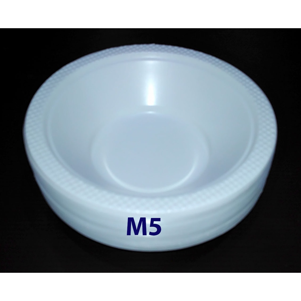 Mangkok Plastik Sekali Pakai Ukuran SMALL/KECIL (M5)