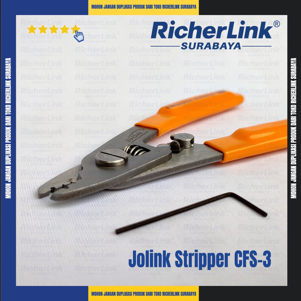Stripper CFS-3 Fiber Optik Merk Jolink