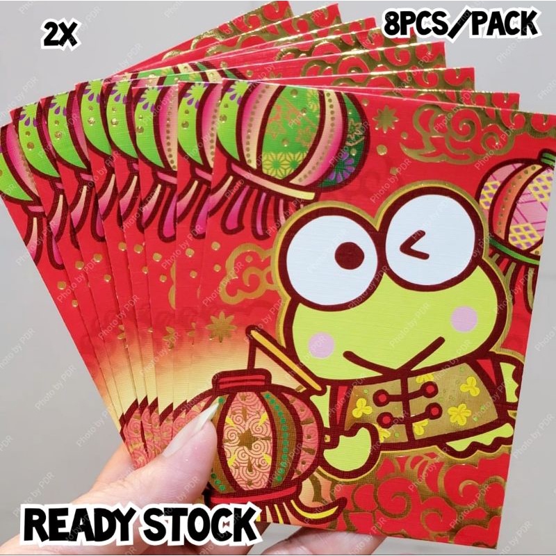 

Angpao Merah Isi 8 Pcs Imlek CNY Sincia Lebaran Sanrio Karakter Keroppi