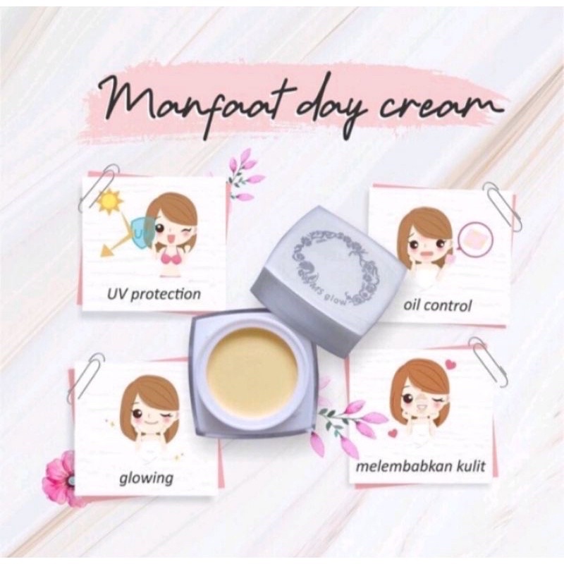 MS GLOW Day Cream Whitening  Atau Cream Siang Ms Glow