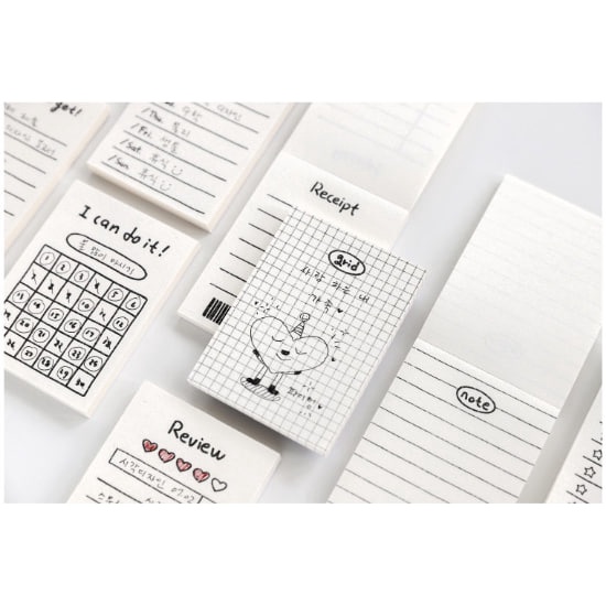 

Twilight Day Basic White Memopad / Memo Lucu Unik Murah