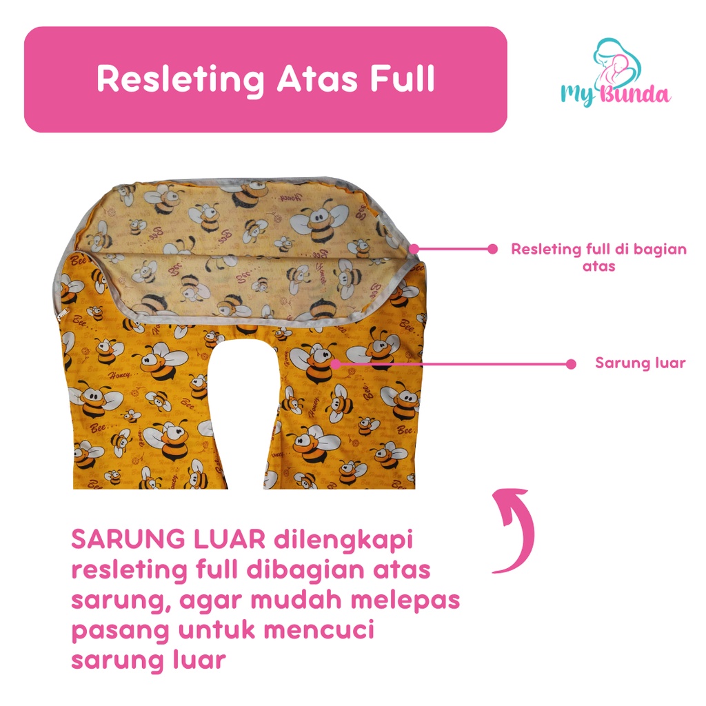 Sarung Bantal Hamil Untuk Sarung Bantal Ibu Hamil Ukuran Reguler INGAT INI HANYA Sarung Bantal Bumil nya SAJA ya Bunda