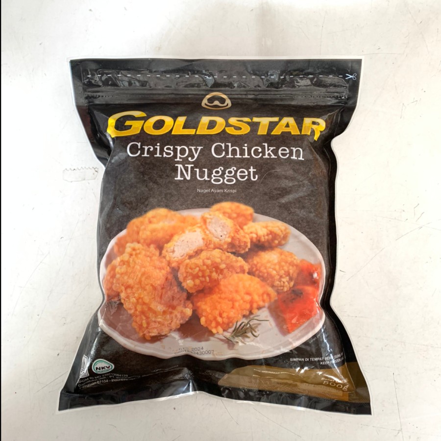 GOLDSTAR Crispy Chicken Nugget/Nugget ayam crispy 500gr