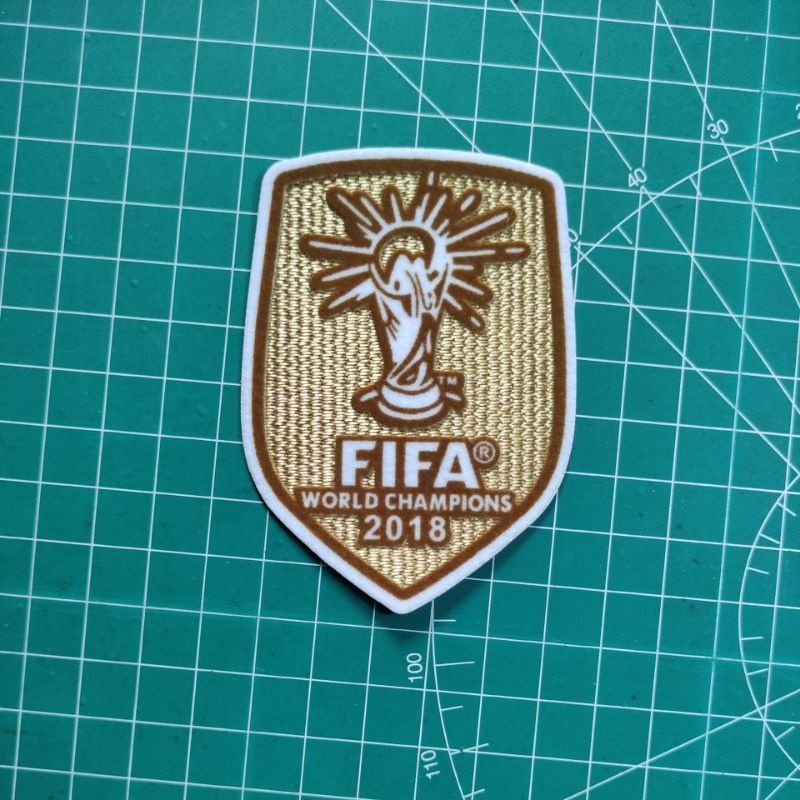Patch Badge Wwc 2018 Velvet France
