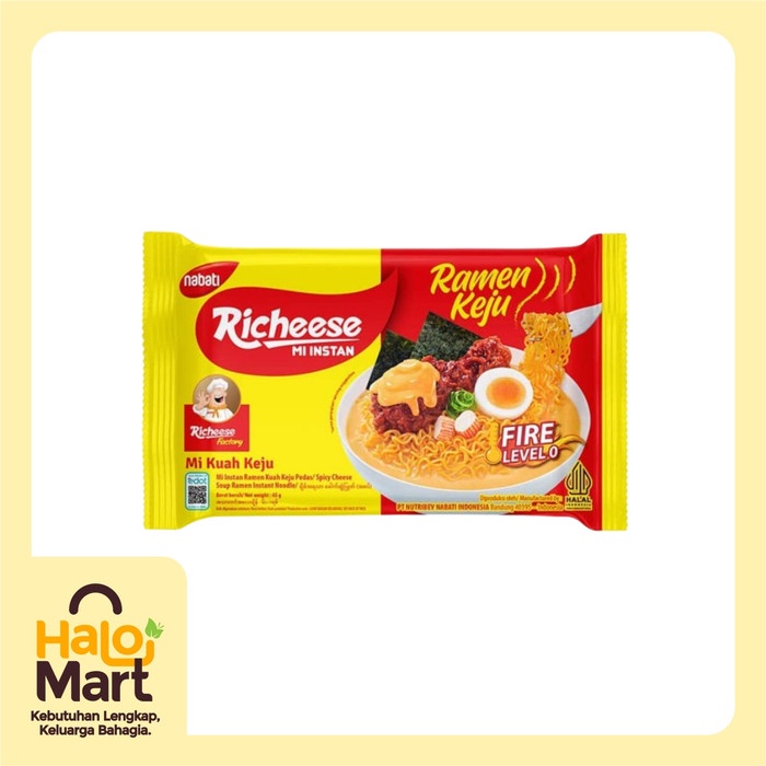 

RICHEESE MIE RAMEN KEJU 65 GR