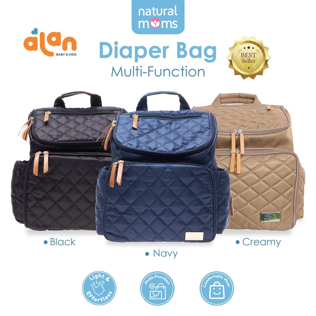 Natural Moms Diaper - Tas Perlengkapan Bayi NM-D