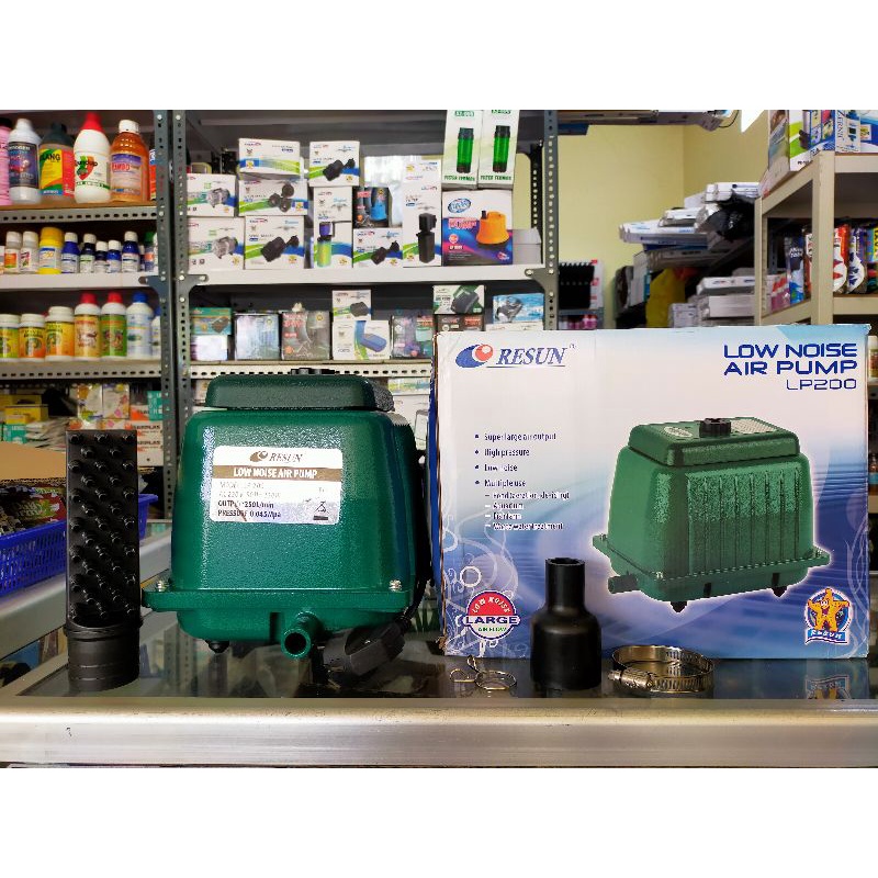 RESUN LP200 LP 200 RESUN AIR PUMP AERATOR AIRATOR POMPA UDARA