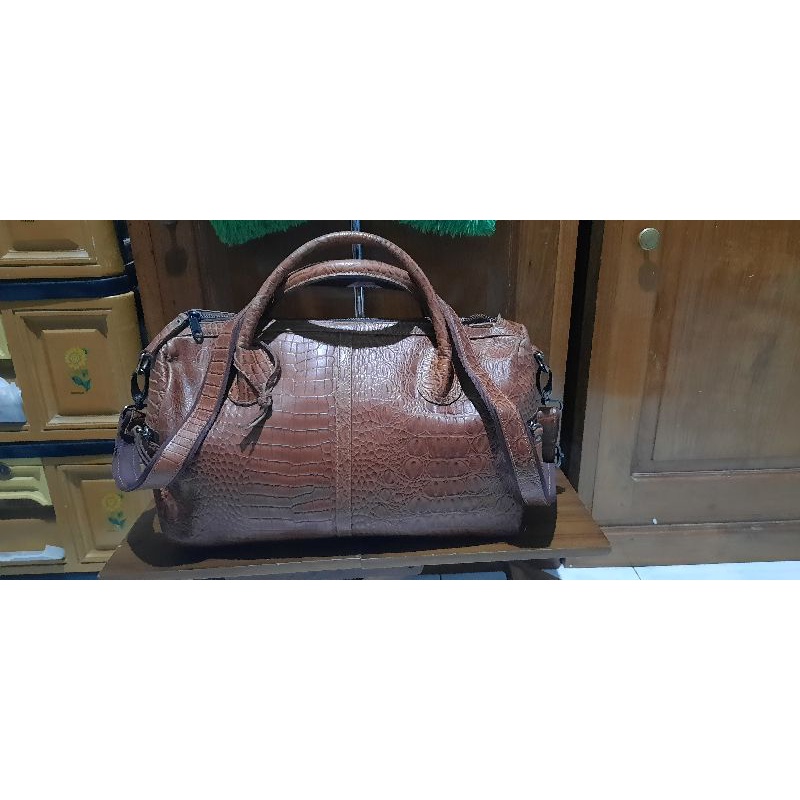 tas slempang kulit asli (monza bag), harga nett no nego