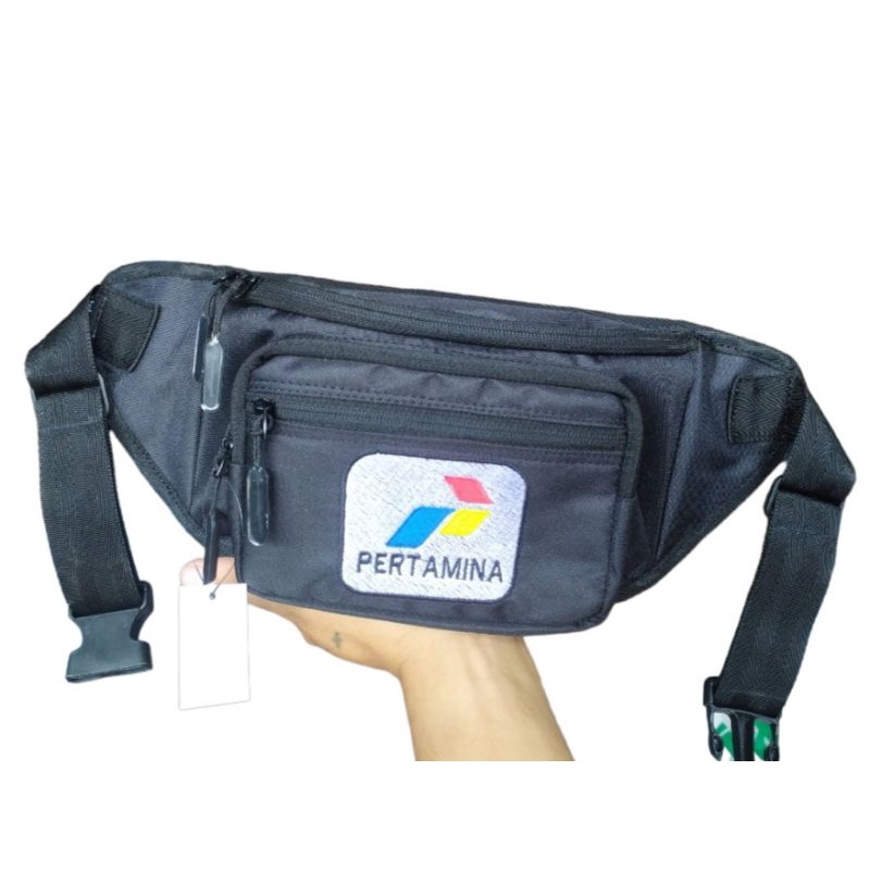 tas pinggang SPBU Pertamina