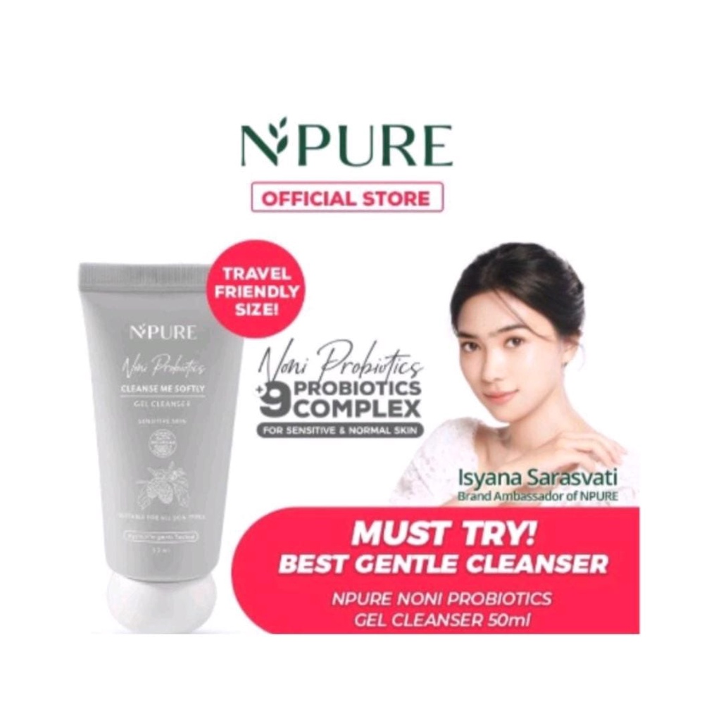 NPURE Noni Probiotics Gel Cleanser | Npure