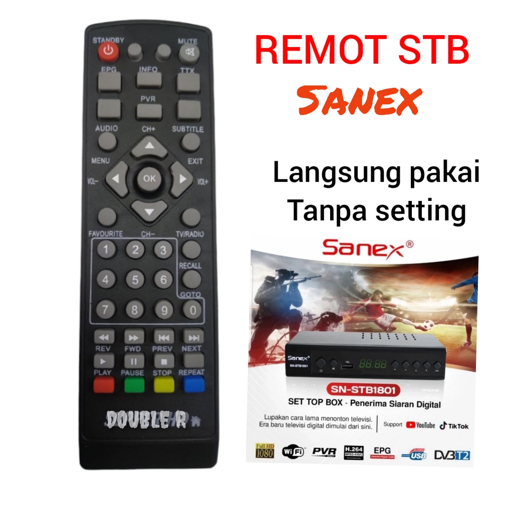 Remot Multi untuk STB SANEX