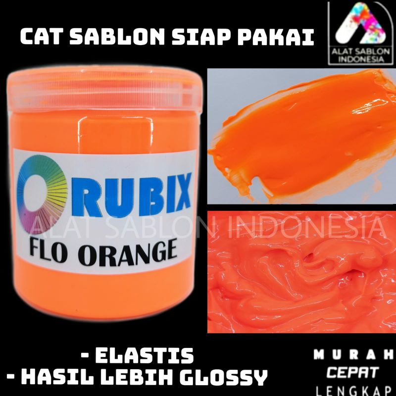 

CAT SABLON PASTA GL RUBBER WATER BASED CAT AKRILIK FLO ORANGE 500GR