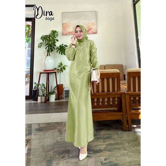 DIRA Gamis pesta muslimah gamis serut kondangan