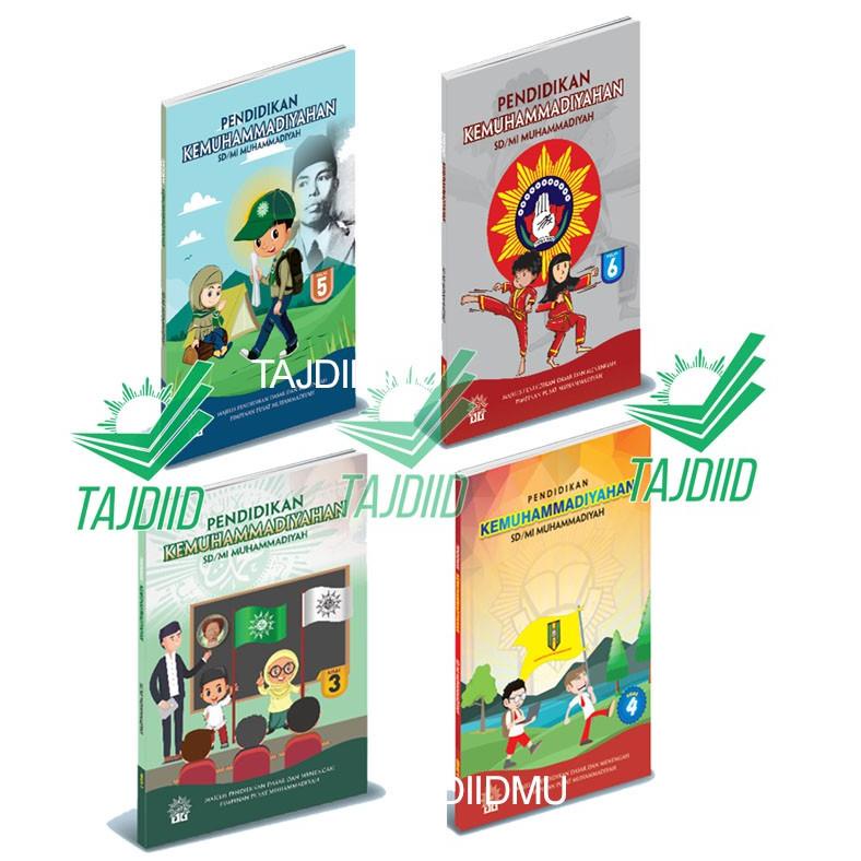 PAKET PENDIDIKAN KEMUHAMMADIYAHAN SD/MI MUHAMMADIYAH KELAS 3, 4, 5, 6 CWDCS8293