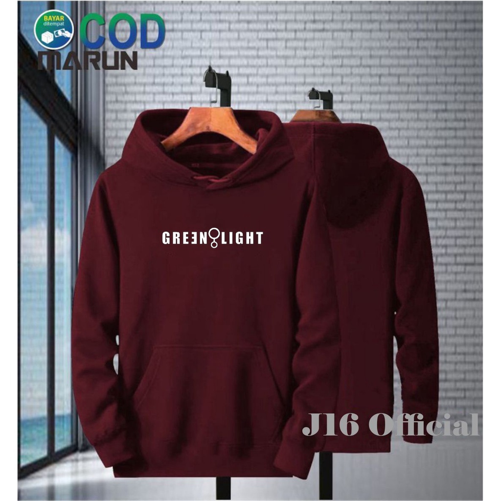 GREENLIGHT Jaket Distro Sweater Hoodie Pria Wanita BEST SELLER