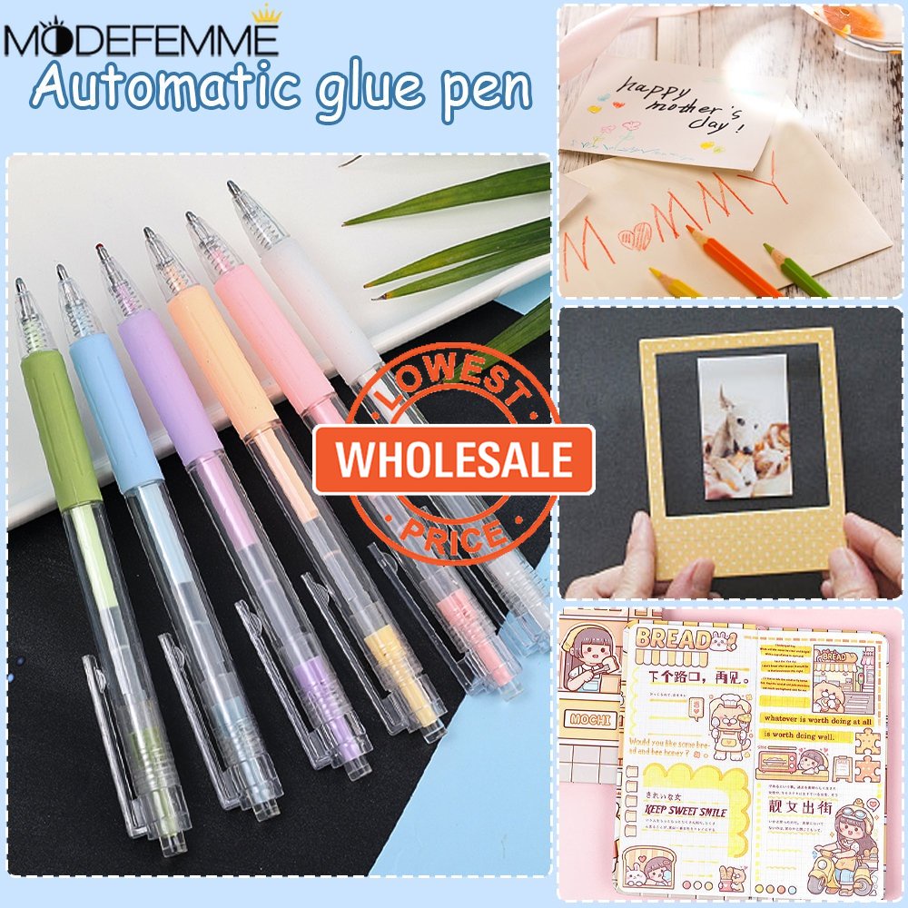 [Harga Grosir] Dextone Viskositas Tinggi Lem Stik DIY Kerja Tangan Padat Glue Stick Sekolah Kantor Supply Perekat Lem Scrapbook Cepat Kering Glue Pen Dot Glue Pen Stick