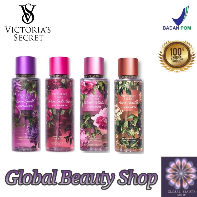 VS Fragrance Mist - Lotion Untamed ( Bare Vanilla - Pure Seduction )