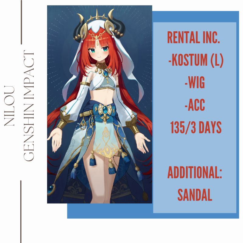 [RENTAL] NILOU GENSHIN IMPACT
