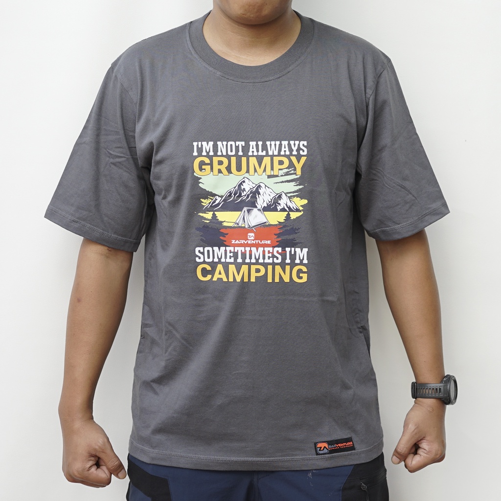 kaos tshirt tema adventure hiking zarventure 1016