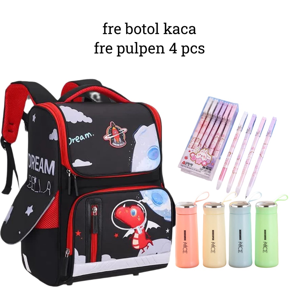 Tas Ransel Sekolah ANAK LAKI LAKI/Ransel sekolah Terbaru/Kapasita PAUD/SD/SMP