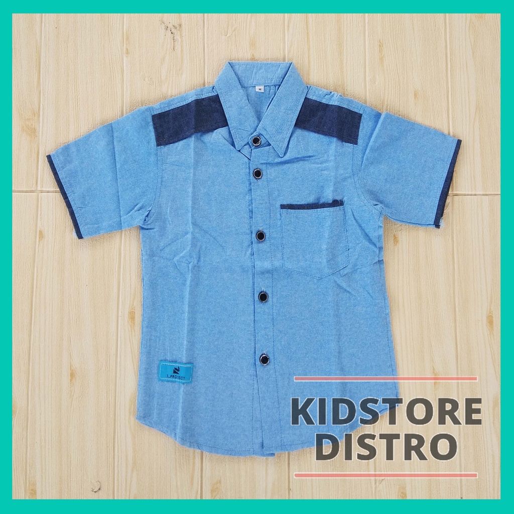 Baju Kemeja Anak Laki Laki Bahan Oxford Keren Terbaru