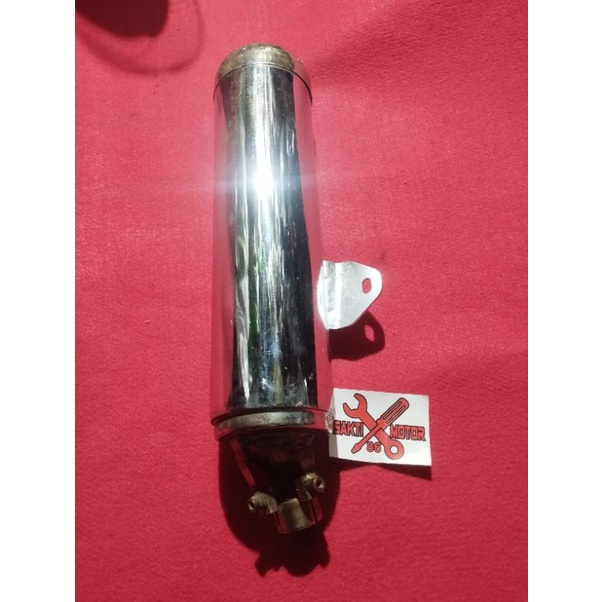 Knalpot Standar Ninja 250 karbu original
