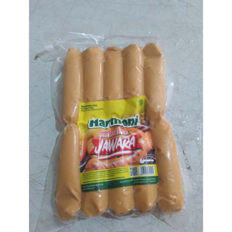 

Harmoni Jawaara Sosis Bakar isi 6/10 500 gr