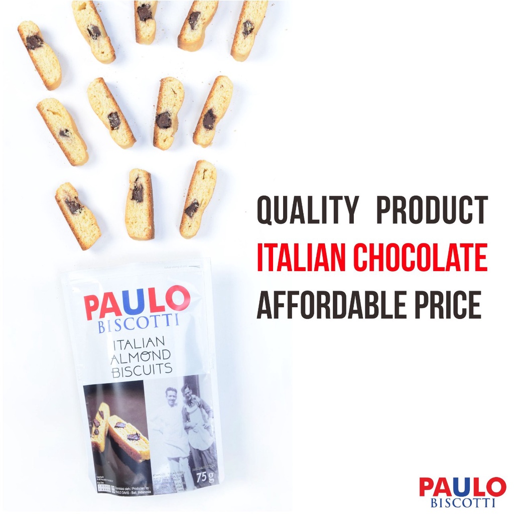 

PAULO BISCOTTI ALMOND & VANILLA 75g