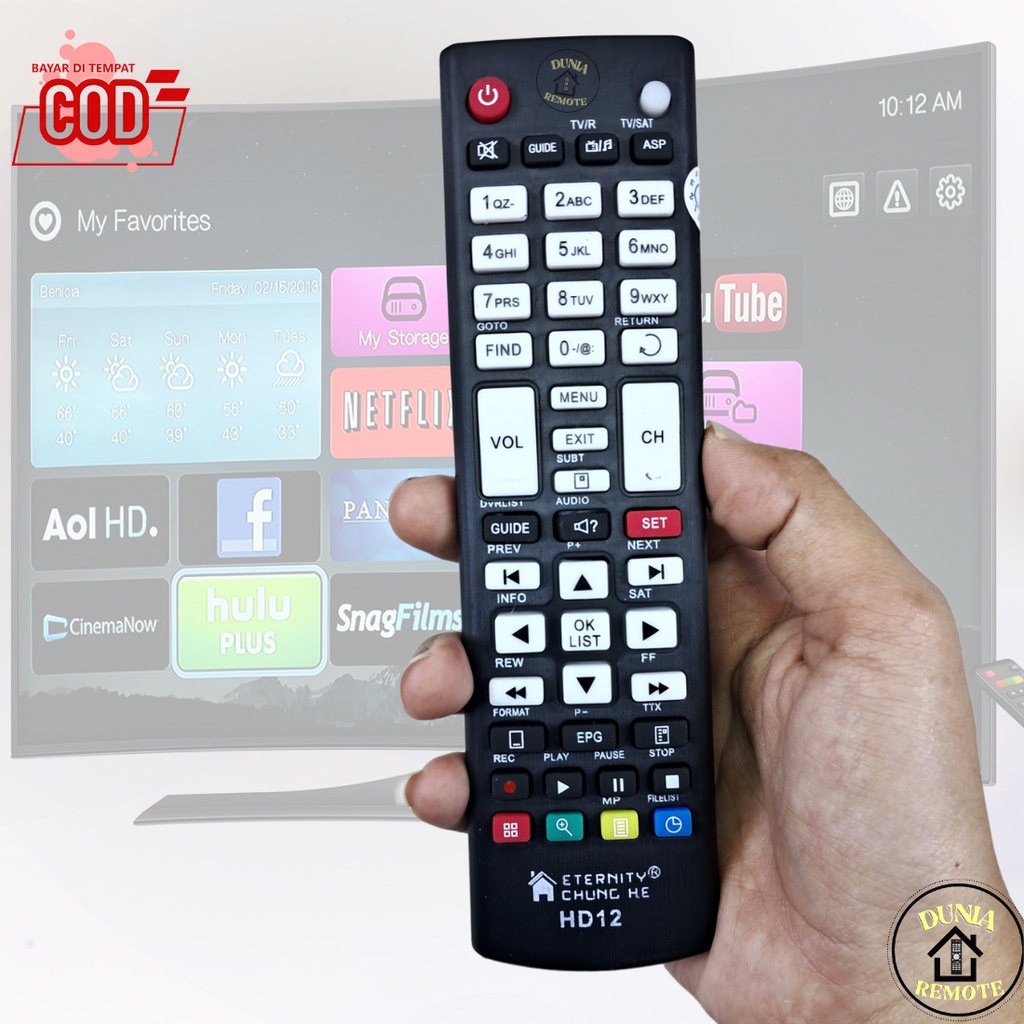 Remot Remote Multi Receiver Parabola HD-12 ChungHe Matrix Venus HD Goldsat dll