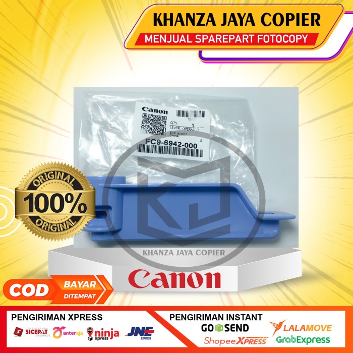 Handle Toner Lever Mesin Fotokopi Canon IRA 6075 FC9-6942-000 Original