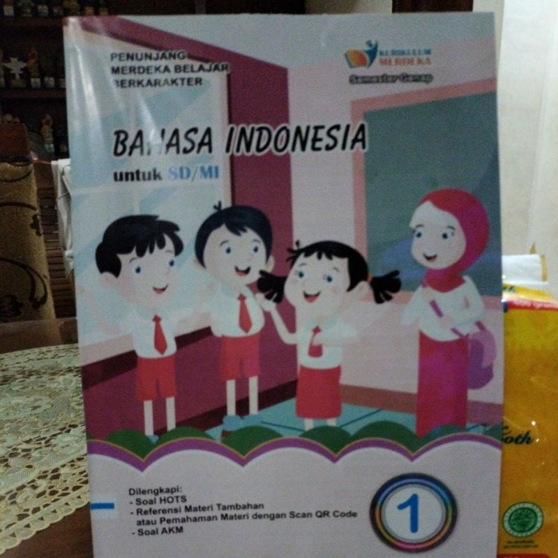 LKS Bahasa Indonesia SD kelas 1 semester genap, Kurikulum merdeka, Swadaya Murni