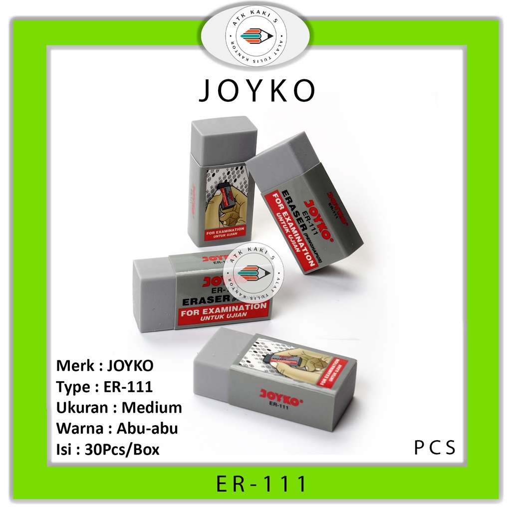 

JOYKO - Penghapus Sedang ER-111 - Pcs