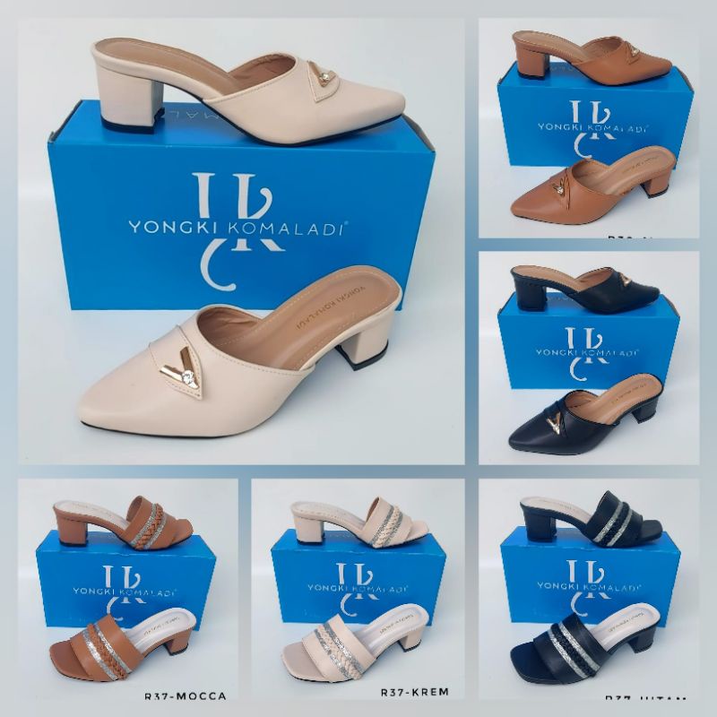 Heels Sandal Wanita Hak Tahu Yongki Komaladi Size 37-40