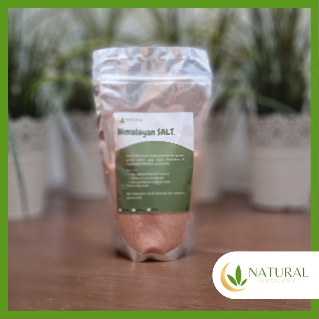 

Natgro Himalayan Salt Garam Pink Natural Himalayan Premuim Bumbu Masak
