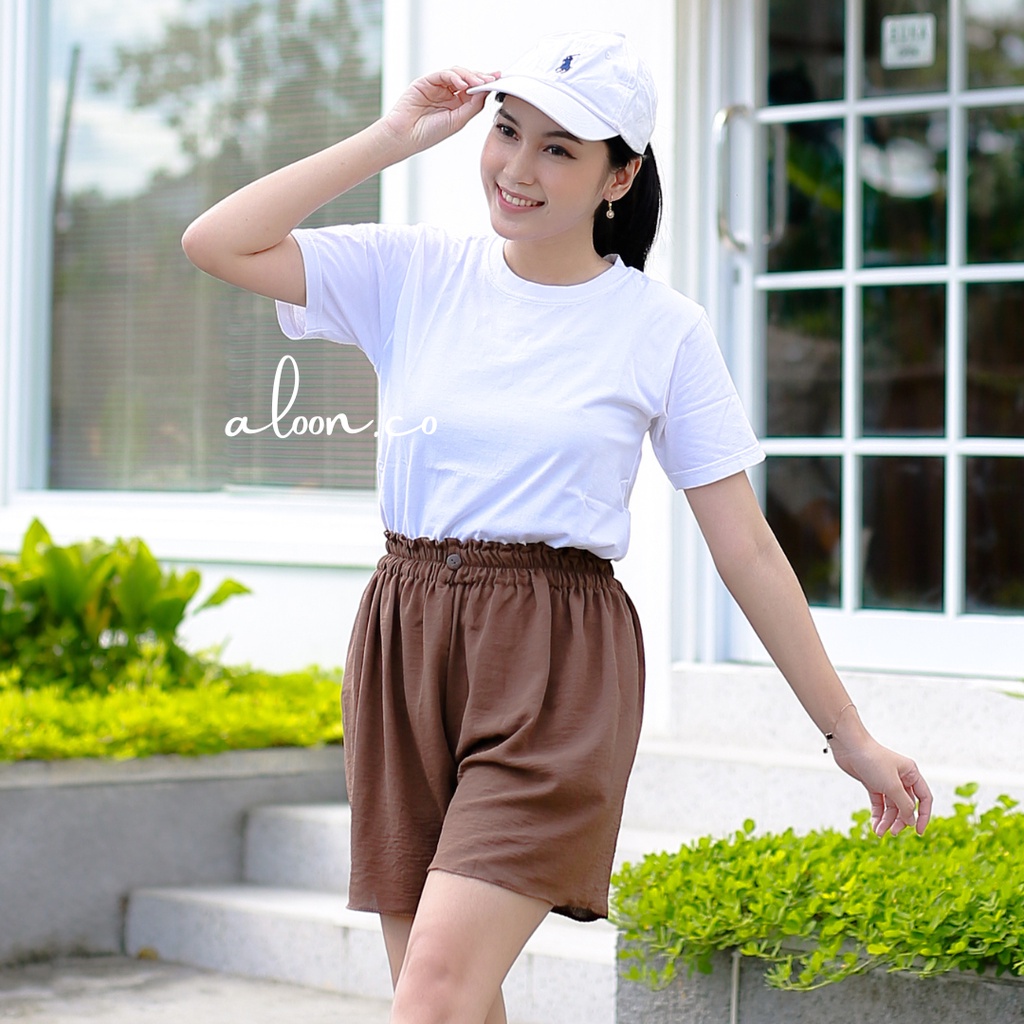 Vania Hot Pants Crincle Airflow – Celana Pants Wanita Korea