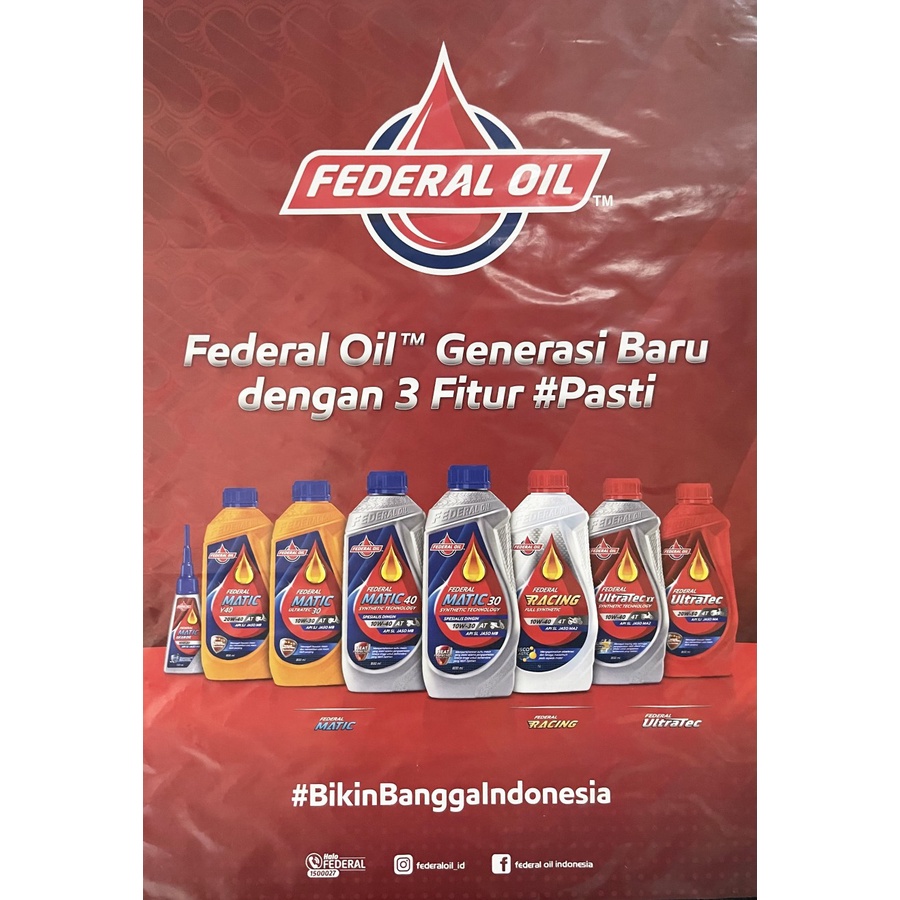 paket oli federal matic dan oli gardan ahm oli federal matic botol orange oli federal matic botol abu abu oli federal matic original