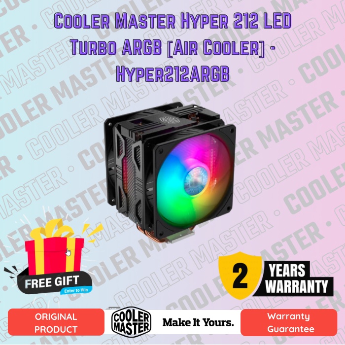 Cooler Master Hyper 212 LED TURBO ARGB COVER - Hyper 212 ARGB