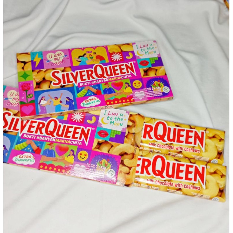 

gift coklat Silverqueen 58gr