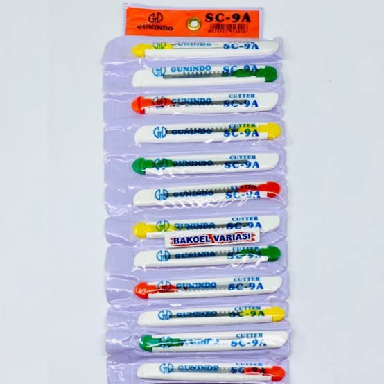 

cutter gunindo sc 9a kecil / cutter kecil gunindo 1 renceng