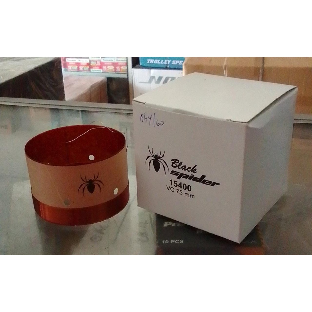 Spul Speaker 15 Inch 75.5mm Black Spider 15400 ORIGINAL, Spool Voice Coil 3 Inch