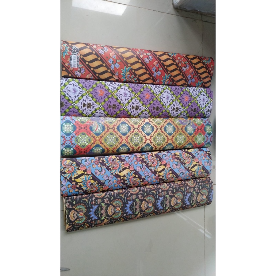 [HH] KERTAS KADO UNTUK BUNGKUS BUNGKUSAN HADIAH MOTIF BATIK RANDOM