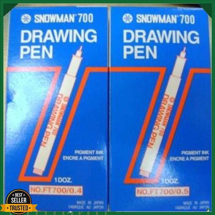 

IQ159 EY89 Drawing Pen Snowman 700 atk Murah