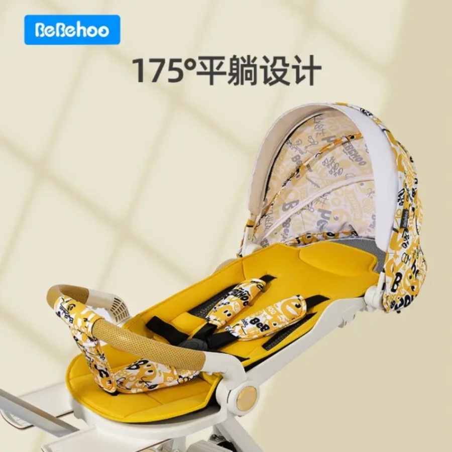 Bebehoo Baby Stroller Folding Trike 4 Wheels Kereta Bayi Lipat 4 Roda