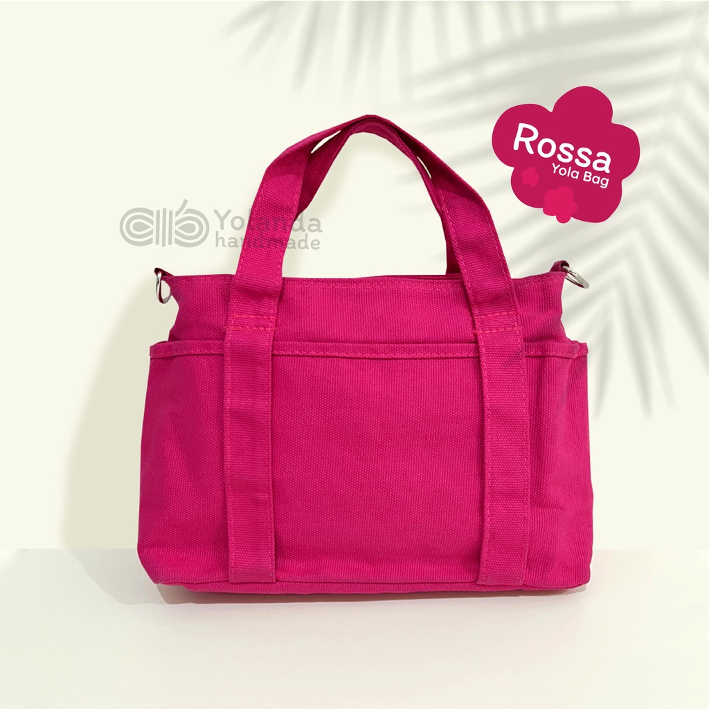 ROSSA BAG DAPAT 2  STRAPBAG Handmade BY Yolanda | Premium | Tali Tas | Strap Bag Lucu | Custom | Bag | Sling Bag | Pendek |COD