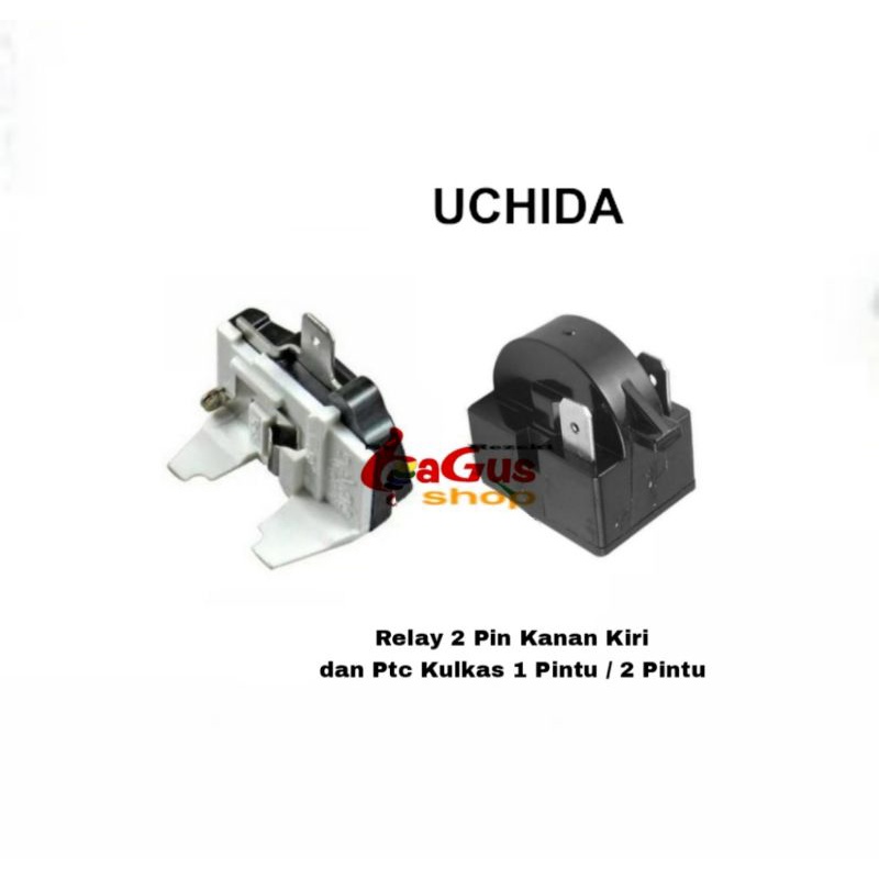 Relay Ptc Overload Kulkas Uchida 2 Pintu