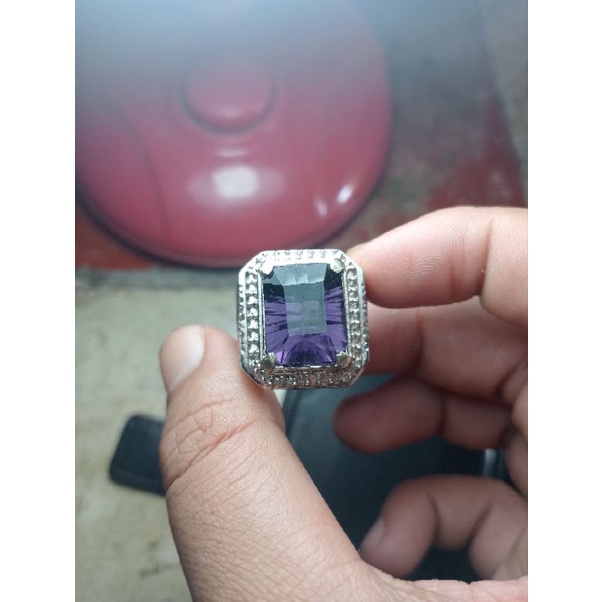 Cincin akik Bungur tanjung bintang
