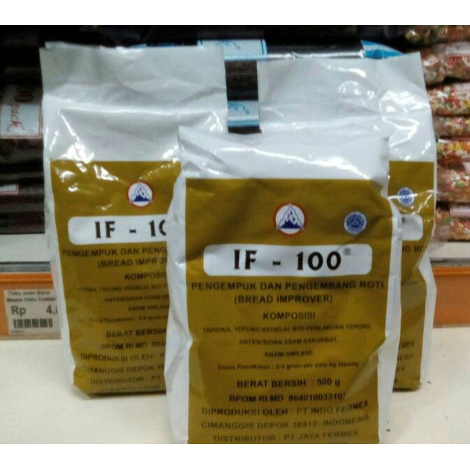 

IF-100/pengempuk dan penghalus roti/bread improver 500gr